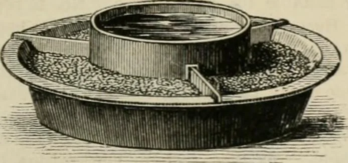 An illustration from Catalogue of improved and patented stable fittings and fixtures, brass, bronzed and nickel plated; poultry yard appliances, dog kennels, door and window guards, &c., &c., 1886, leaf 130