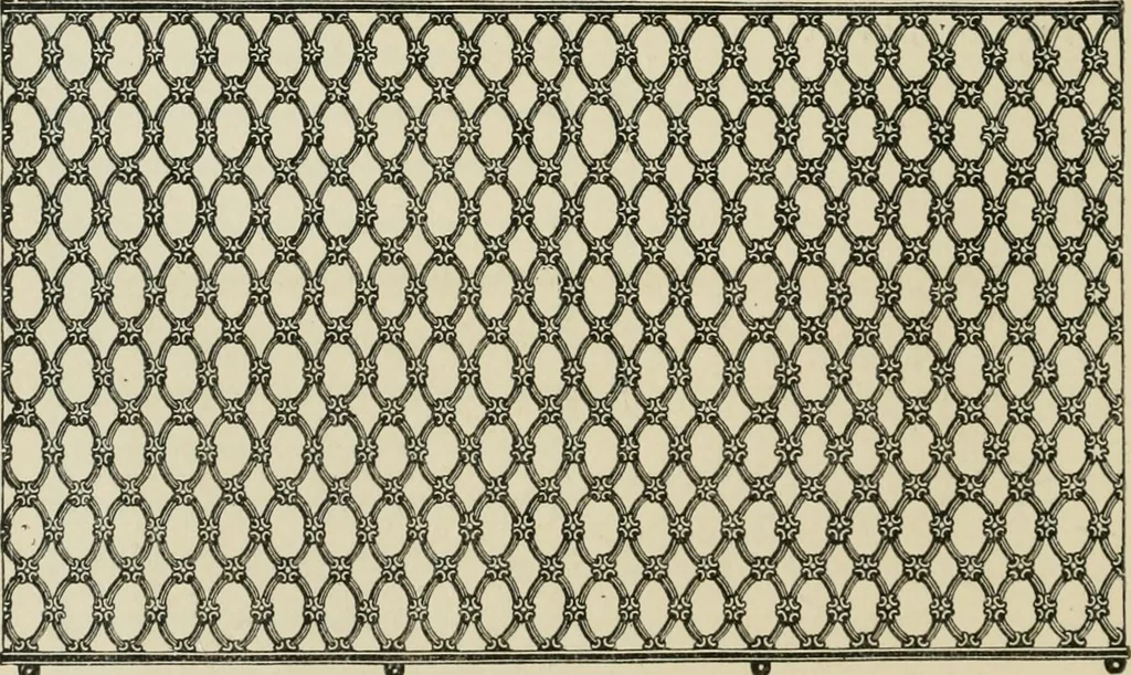 An illustration from Catalogue of improved and patented stable fittings and fixtures, brass, bronzed and nickel plated; poultry yard appliances, dog kennels, door and window guards, &c., &c., 1886, leaf 47