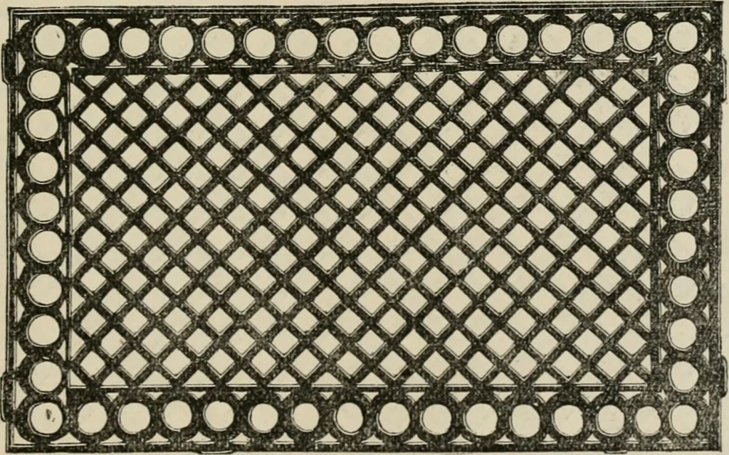 An illustration from Catalogue of improved and patented stable fittings and fixtures, brass, bronzed and nickel plated; poultry yard appliances, dog kennels, door and window guards, &c., &c., 1886, leaf 48