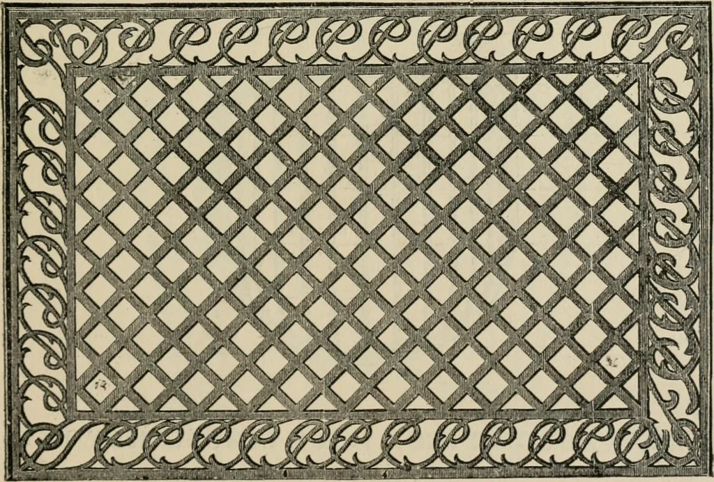 An illustration from Catalogue of improved and patented stable fittings and fixtures, brass, bronzed and nickel plated; poultry yard appliances, dog kennels, door and window guards, &c., &c., 1886, leaf 58
