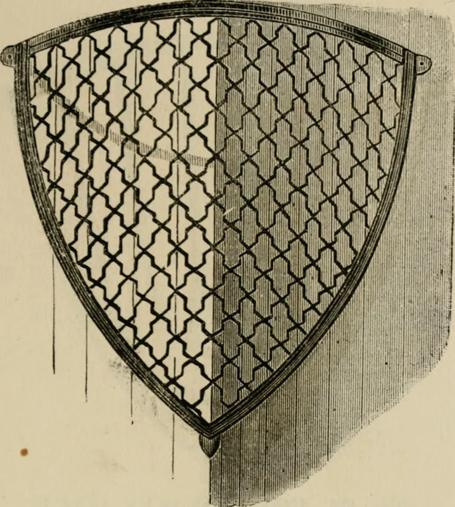 An illustration from Catalogue of improved and patented stable fittings and fixtures, brass, bronzed and nickel plated; poultry yard appliances, dog kennels, door and window guards, &c., &c., 1886, leaf 64