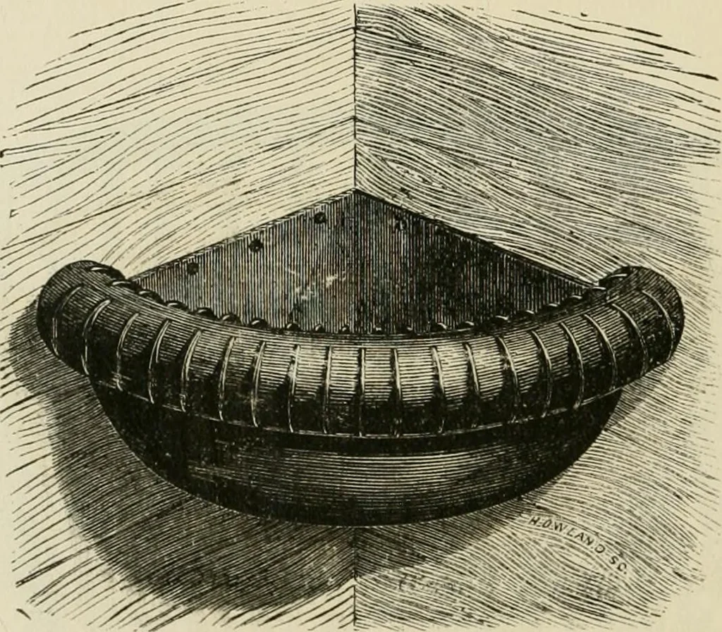 An illustration from Catalogue of improved and patented stable fittings and fixtures, brass, bronzed and nickel plated; poultry yard appliances, dog kennels, door and window guards, &c., &c., 1886, leaf 67