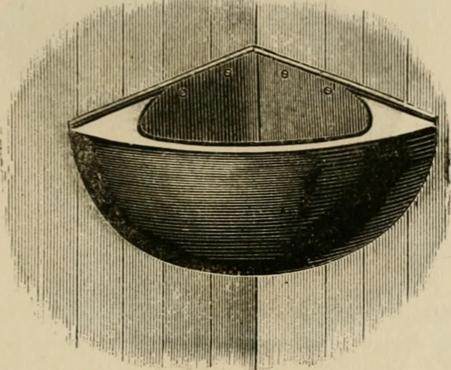 An illustration from Catalogue of improved and patented stable fittings and fixtures, brass, bronzed and nickel plated; poultry yard appliances, dog kennels, door and window guards, &c., &c., 1886, leaf 68