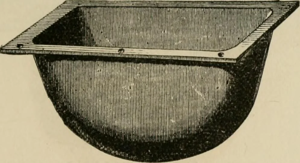 An illustration from Catalogue of improved and patented stable fittings and fixtures, brass, bronzed and nickel plated; poultry yard appliances, dog kennels, door and window guards, &c., &c., 1886, leaf 70