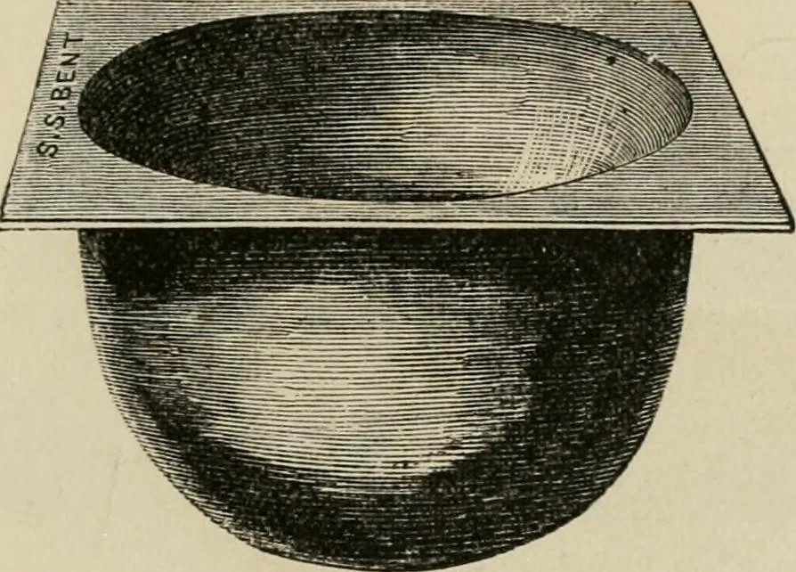 An illustration from Catalogue of improved and patented stable fittings and fixtures, brass, bronzed and nickel plated; poultry yard appliances, dog kennels, door and window guards, &c., &c., 1886, leaf 70