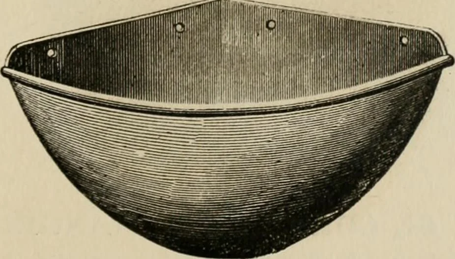 An illustration from Catalogue of improved and patented stable fittings and fixtures, brass, bronzed and nickel plated; poultry yard appliances, dog kennels, door and window guards, &c., &c., 1886, leaf 72