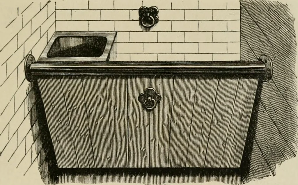 An illustration from Catalogue of improved and patented stable fittings and fixtures, brass, bronzed and nickel plated; poultry yard appliances, dog kennels, door and window guards, &c., &c., 1886, leaf 8