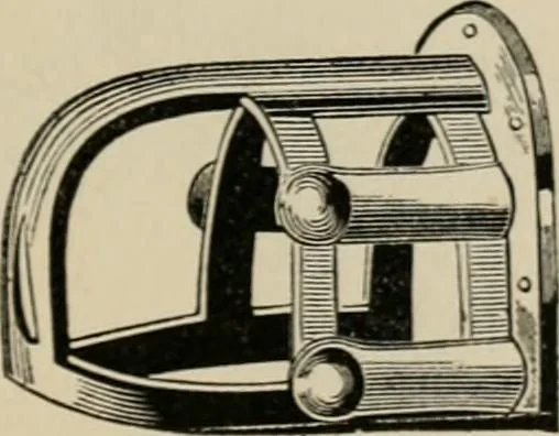 An illustration from Catalogue of improved and patented stable fittings and fixtures, brass, bronzed and nickel plated; poultry yard appliances, dog kennels, door and window guards, &c., &c., 1886, leaf 88