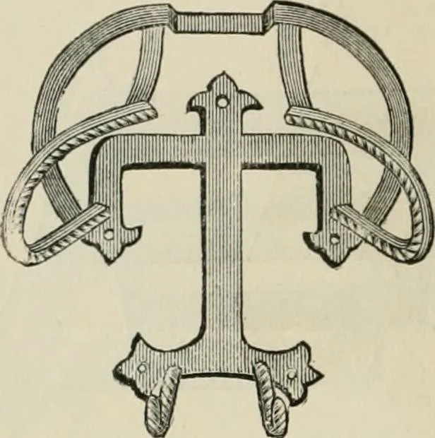 An illustration from Catalogue of improved and patented stable fittings and fixtures, brass, bronzed and nickel plated; poultry yard appliances, dog kennels, door and window guards, &c., &c., 1886, leaf 89