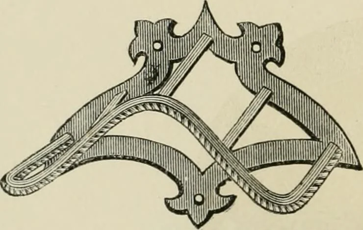 An illustration from Catalogue of improved and patented stable fittings and fixtures, brass, bronzed and nickel plated; poultry yard appliances, dog kennels, door and window guards, &c., &c., 1886, leaf 89