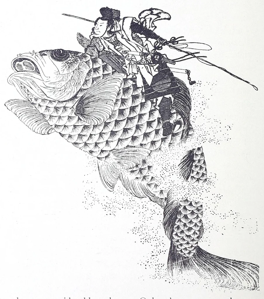 An illustration from Catalogue of Japanese engravings : an important collection of prints in color belonging to Mr. S. Bing, Paris : on exhibition at the American Art Galleries ... from Monday, March 12th until Saturday, March 24th, inclusive, 1894, leaf 20