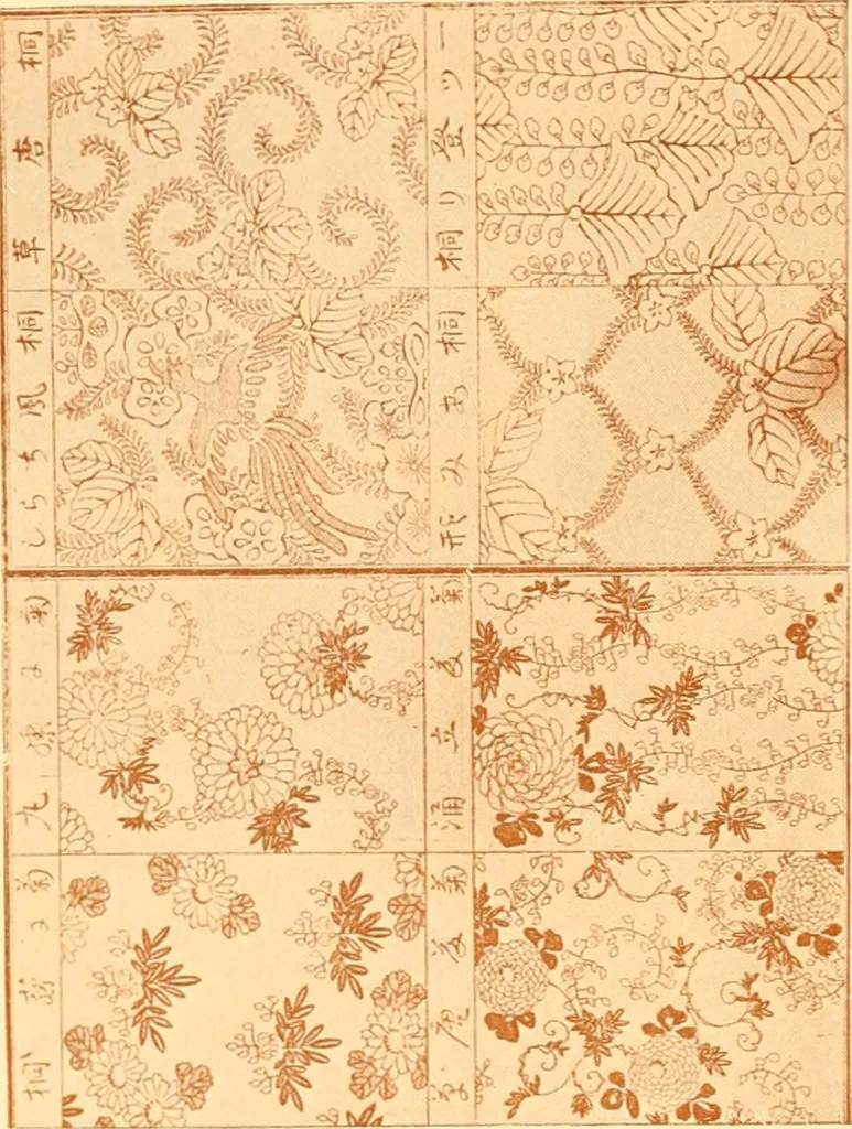 An illustration from Catalogue of Japanese artists' materials / Bunkio Matsuki., 1908, leaf 15