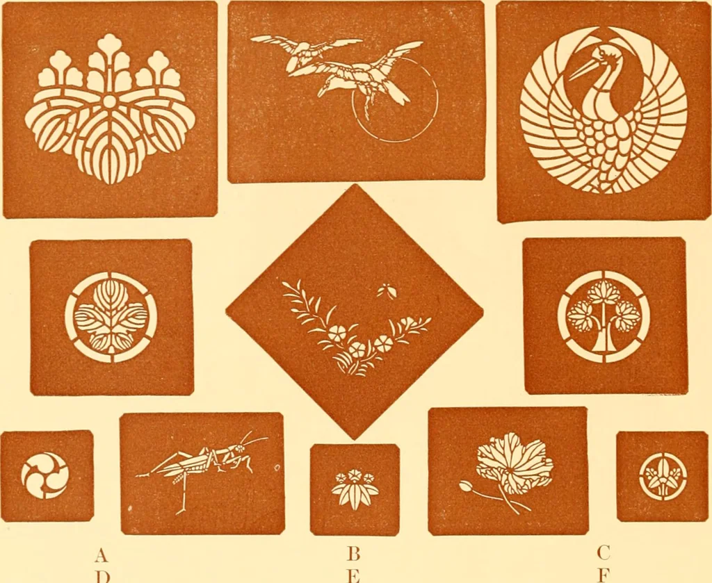 An illustration from Catalogue of Japanese artists' materials / Bunkio Matsuki., 1908, leaf 39