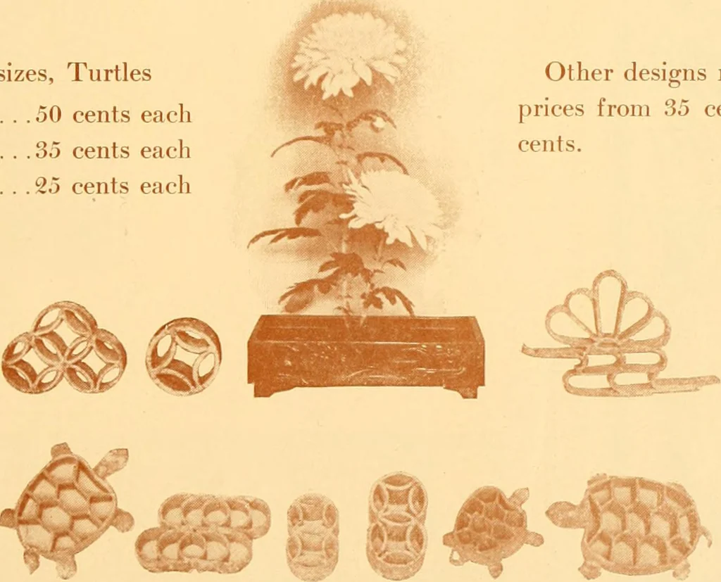 An illustration from Catalogue of Japanese artists' materials / Bunkio Matsuki., 1908, leaf 42