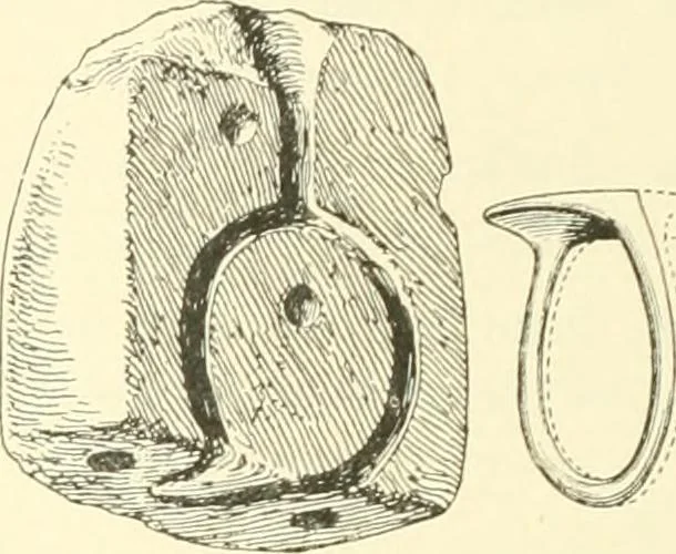 An illustration from Catalogue of the jewellery, Greek, Etruscan, and Roman, in the departments of antiquities, British Museum, 1911, leaf 107