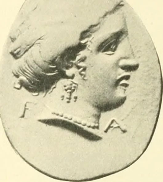 An illustration from Catalogue of the jewellery, Greek, Etruscan, and Roman, in the departments of antiquities, British Museum, 1911, leaf 247