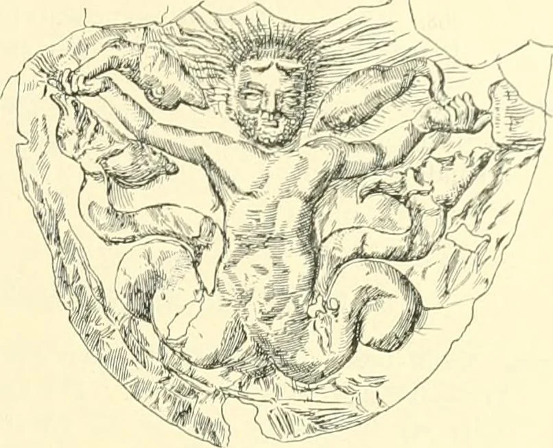 An illustration from Catalogue of the jewellery, Greek, Etruscan, and Roman, in the departments of antiquities, British Museum, 1911, leaf 334