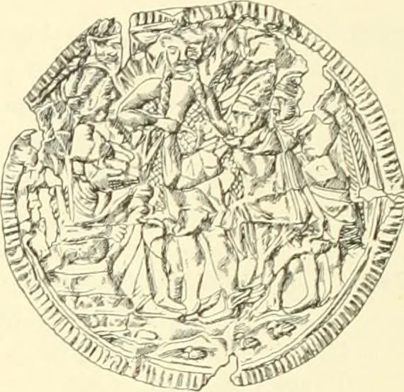 An illustration from Catalogue of the jewellery, Greek, Etruscan, and Roman, in the departments of antiquities, British Museum, 1911, leaf 337