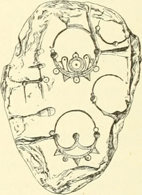 An illustration from Catalogue of the jewellery, Greek, Etruscan, and Roman, in the departments of antiquities, British Museum, 1911, leaf 363