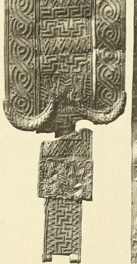 An illustration from Catalogue of the jewellery, Greek, Etruscan, and Roman, in the departments of antiquities, British Museum, 1911, leaf 502