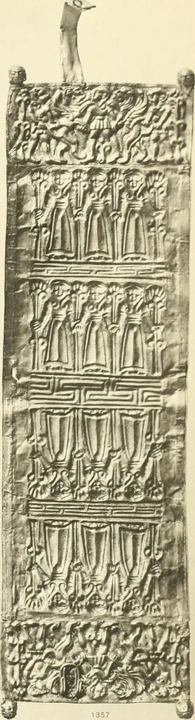 An illustration from Catalogue of the jewellery, Greek, Etruscan, and Roman, in the departments of antiquities, British Museum, 1911, leaf 502