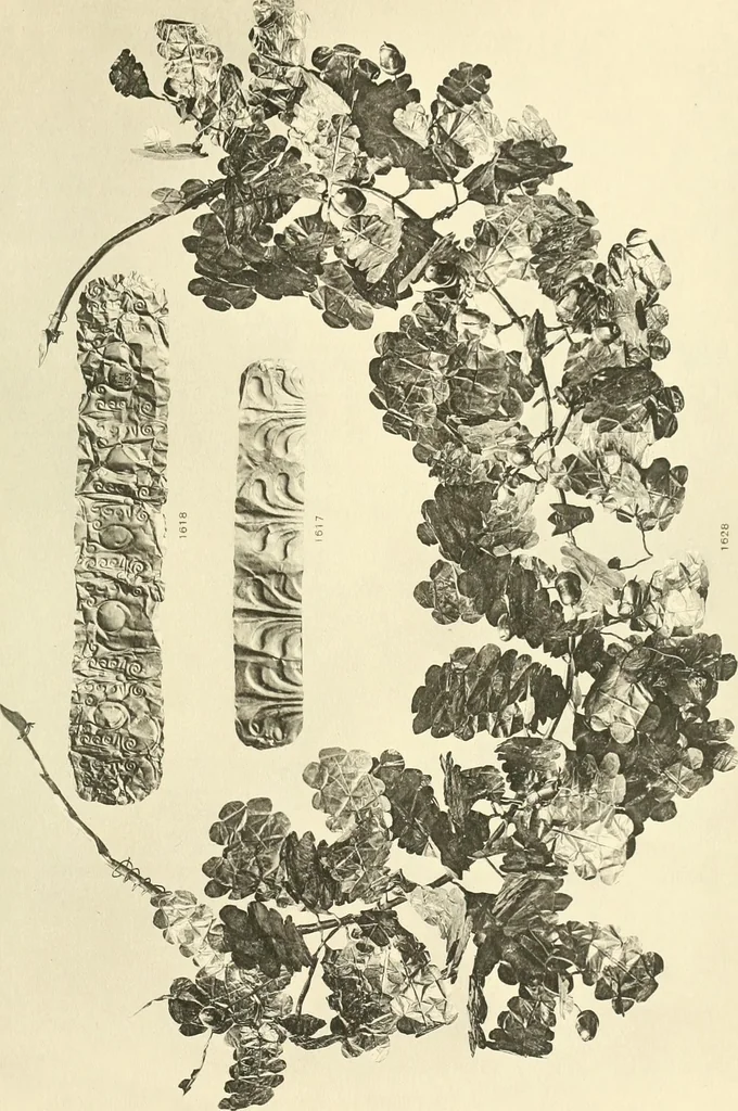 An illustration from Catalogue of the jewellery, Greek, Etruscan, and Roman, in the departments of antiquities, British Museum, 1911, leaf 522