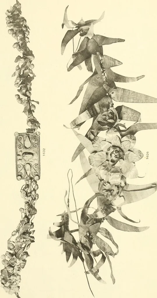 An illustration from Catalogue of the jewellery, Greek, Etruscan, and Roman, in the departments of antiquities, British Museum, 1911, leaf 524