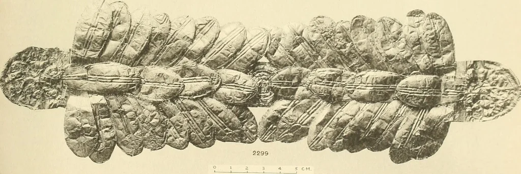 An illustration from Catalogue of the jewellery, Greek, Etruscan, and Roman, in the departments of antiquities, British Museum, 1911, leaf 566