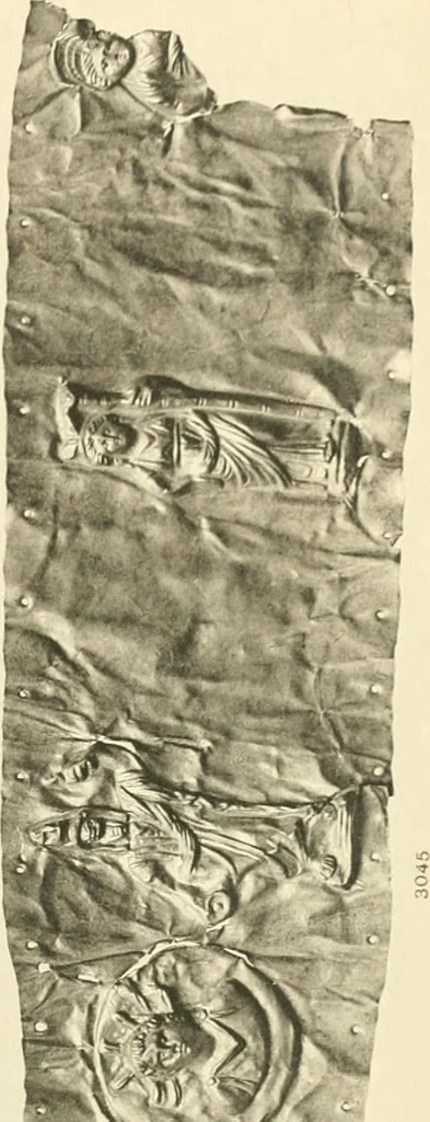 An illustration from Catalogue of the jewellery, Greek, Etruscan, and Roman, in the departments of antiquities, British Museum, 1911, leaf 606
