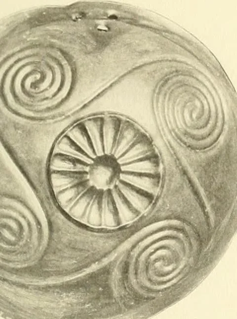 An illustration from Catalogue of the jewellery, Greek, Etruscan, and Roman, in the departments of antiquities, British Museum, 1911, leaf 612