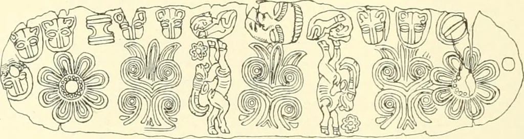 An illustration from Catalogue of the jewellery, Greek, Etruscan, and Roman, in the departments of antiquities, British Museum, 1911, leaf 81
