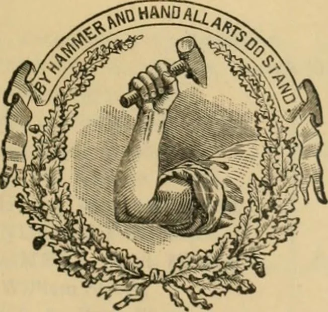 An illustration from Catalogue of the J. Morgan Slade library and other architectural works in the Apprentices' library and Supplements no.1-12 to the Finding List of the Apprentices' Library, 1892, leaf 364