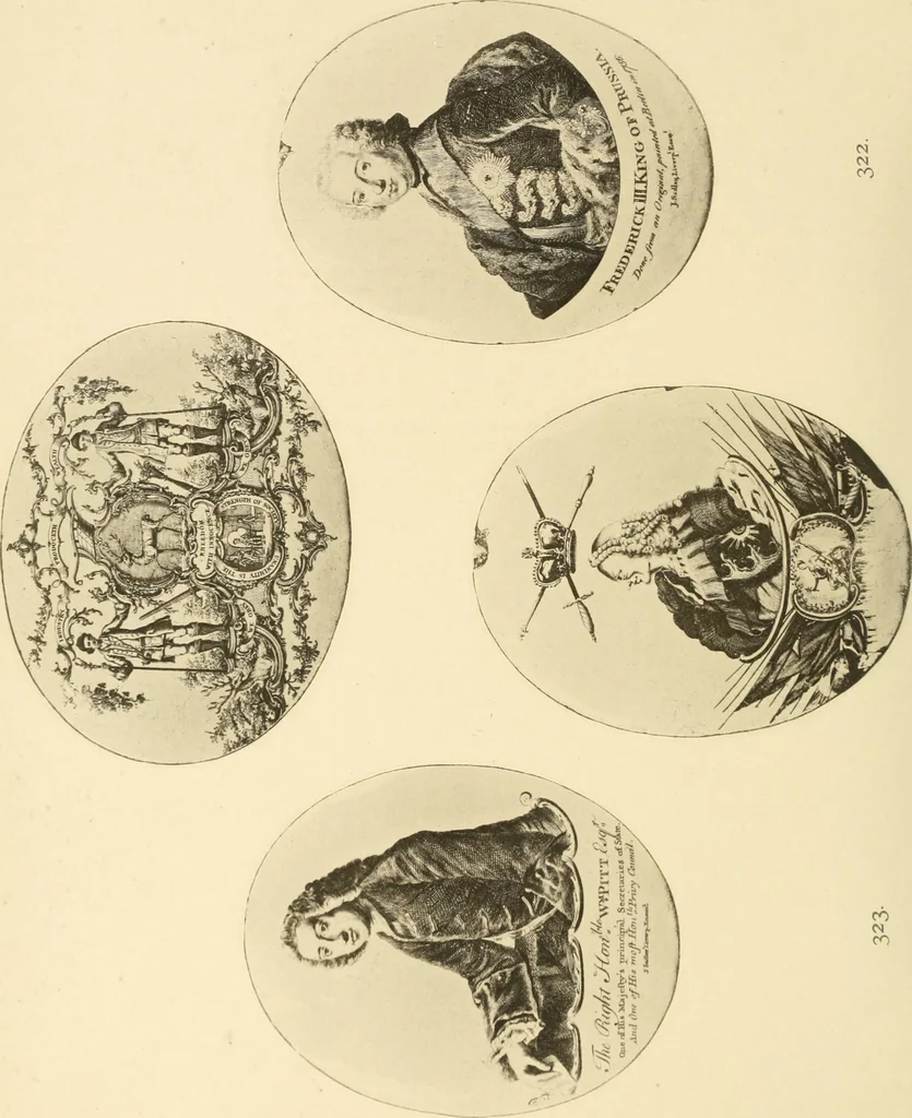 An illustration from Catalogue of mediæval & later antiquities contained in the Mayer Museum, including the Mather collection of miniatures and medals relating to the Bonaparte family, 1883, leaf 97