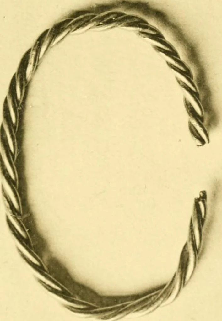 An illustration from Catalogue of the mediaeval ivories, enamels, jewellery, gems and miscellaneous objects bequeathed to the museum by Frank McClean, 1912, leaf 144