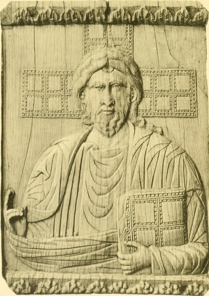 An illustration from Catalogue of the mediaeval ivories, enamels, jewellery, gems and miscellaneous objects bequeathed to the museum by Frank McClean, 1912, leaf 158