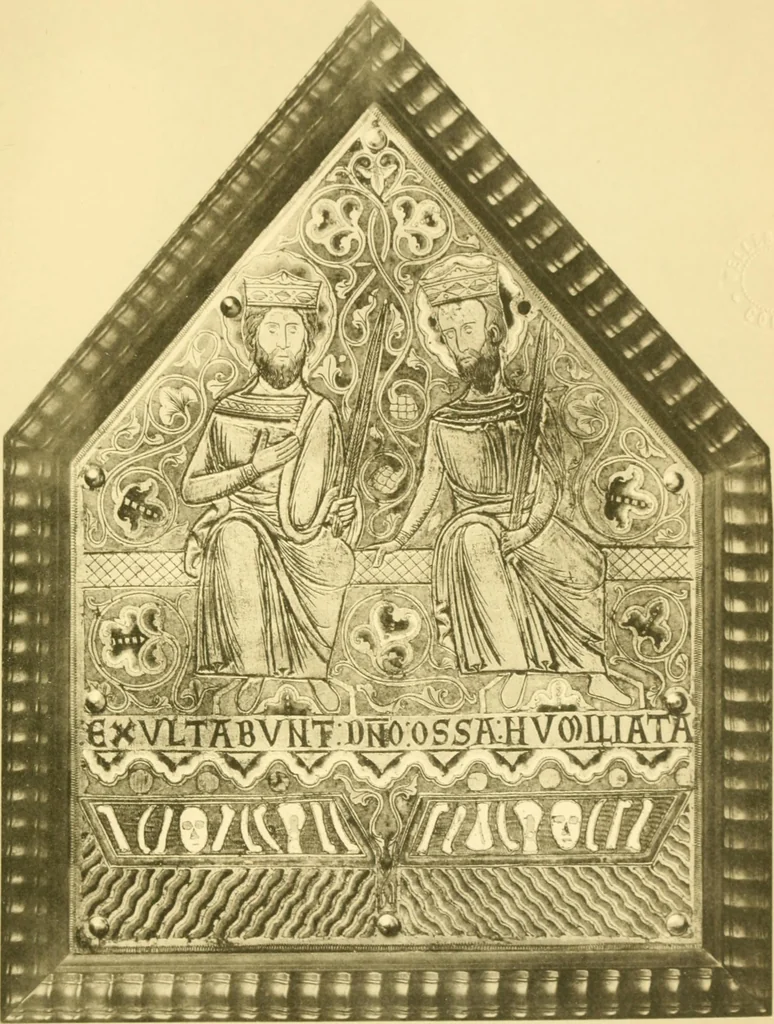 An illustration from Catalogue of the mediaeval ivories, enamels, jewellery, gems and miscellaneous objects bequeathed to the museum by Frank McClean, 1912, leaf 170