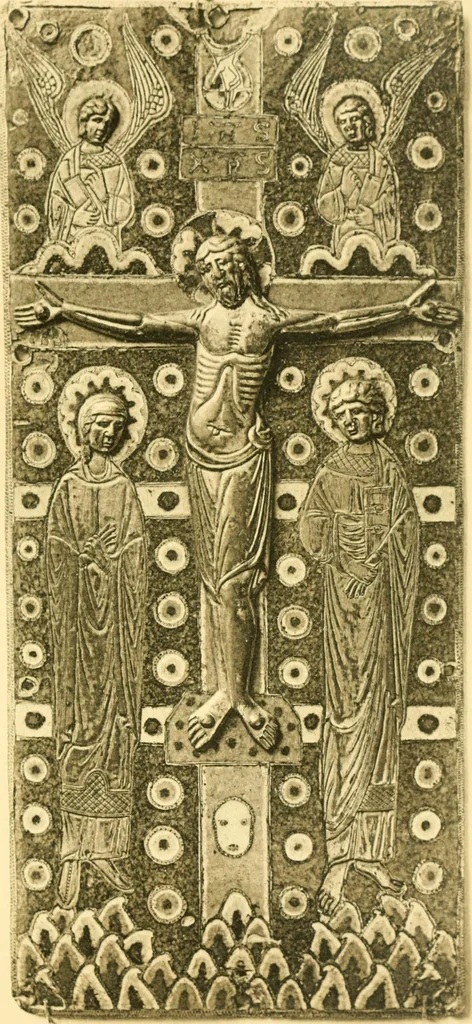 An illustration from Catalogue of the mediaeval ivories, enamels, jewellery, gems and miscellaneous objects bequeathed to the museum by Frank McClean, 1912, leaf 172