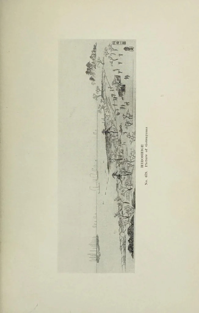 An illustration from Catalogue of a memorial exhibition of Japanese color prints from the collection of the late Clarence Buckingham : with notes explanatory and descriptive and an introductory essay by Frederick William Gookin : [held] January 12 to February 21, 1915, 1915, leaf 167