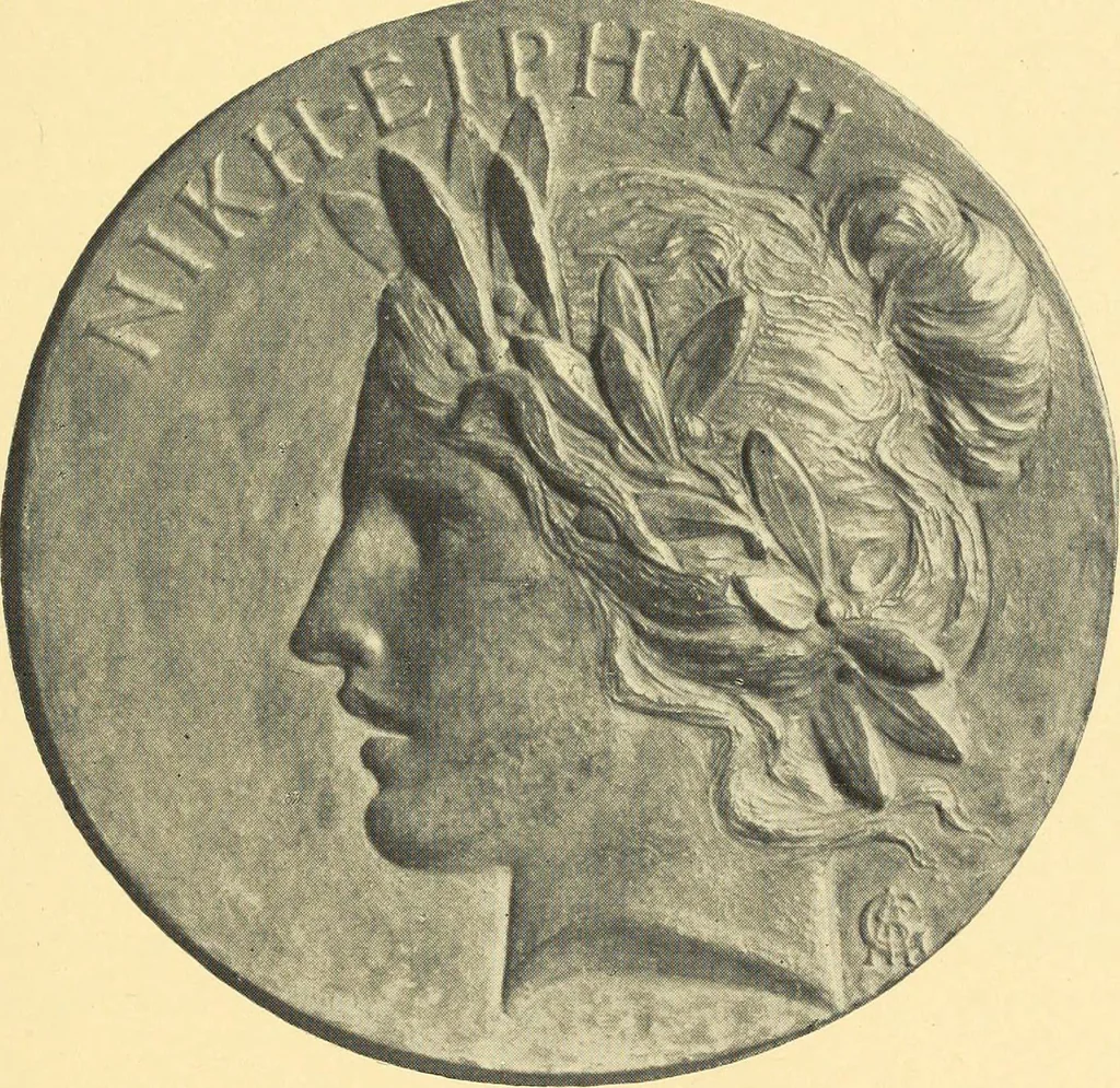 An illustration from Catalogue of a memorial exhibition of the works of Augustus Saint-Gaudens, Carnegie Institute, April twenty-ninth through June thirtieth, nineteen hundred and nine, 1909, leaf 20