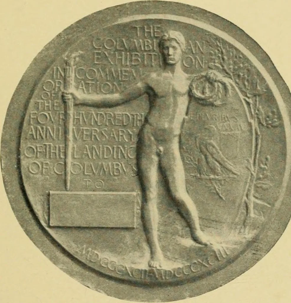 An illustration from Catalogue of a Memorial exhibition of the works of Augustus Saint-Gaudens, April twenty-ninth through June thirtieth, nineteen hundred and nine, 1909, leaf 108