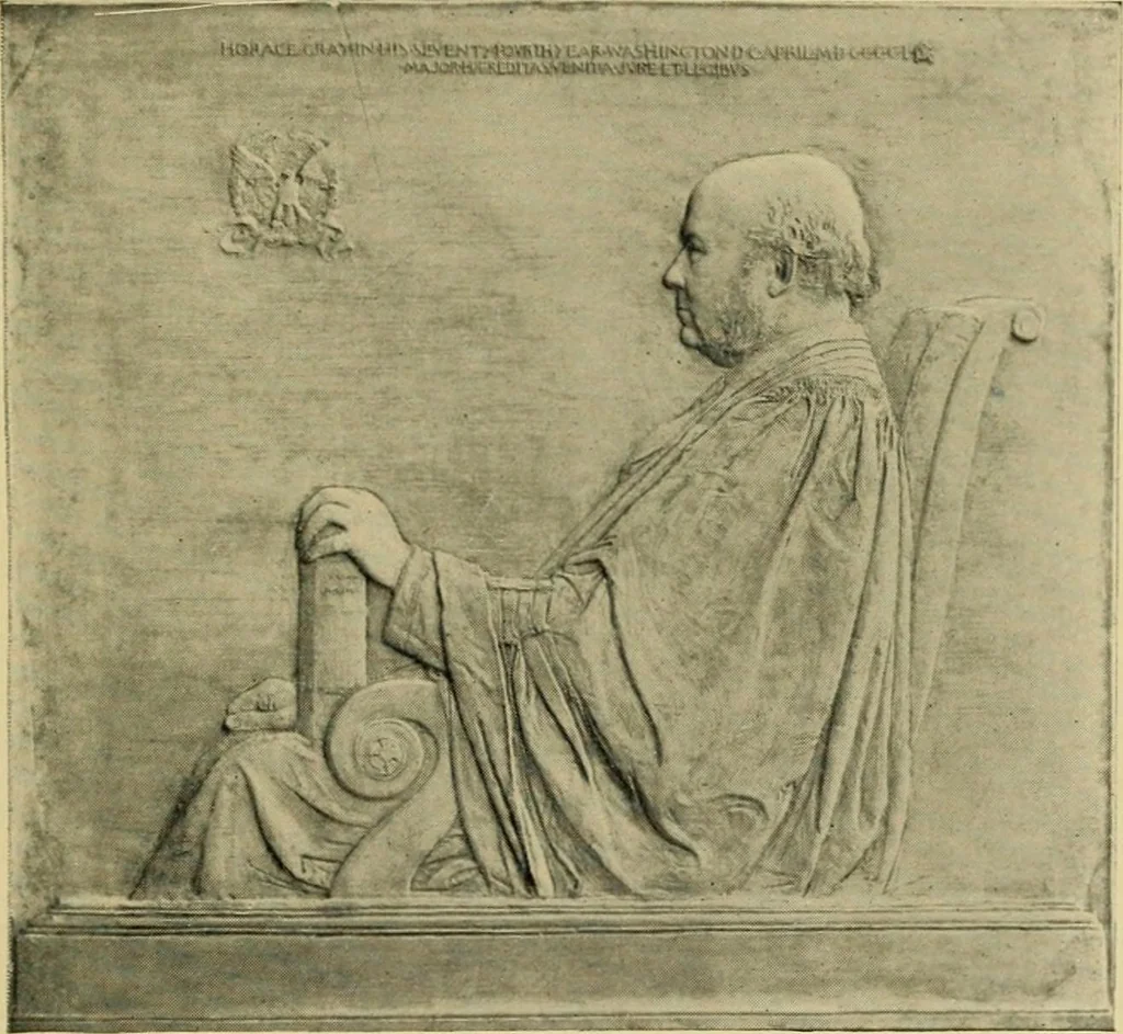 An illustration from Catalogue of a Memorial exhibition of the works of Augustus Saint-Gaudens, April twenty-ninth through June thirtieth, nineteen hundred and nine, 1909, leaf 112
