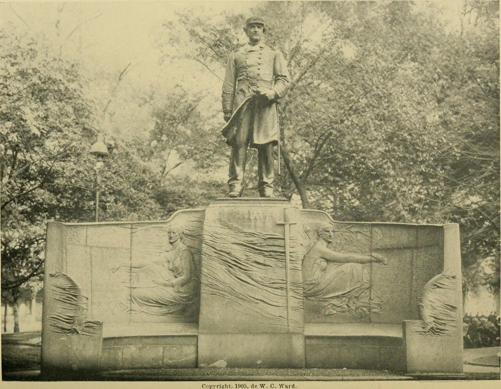 An illustration from Catalogue of a Memorial exhibition of the works of Augustus Saint-Gaudens, April twenty-ninth through June thirtieth, nineteen hundred and nine, 1909, leaf 46