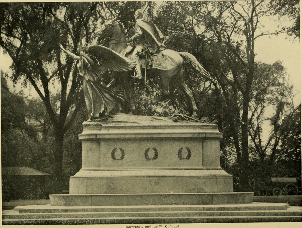An illustration from Catalogue of a Memorial exhibition of the works of Augustus Saint-Gaudens, April twenty-ninth through June thirtieth, nineteen hundred and nine, 1909, leaf 96