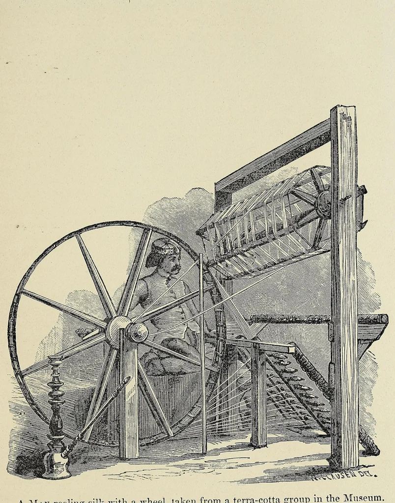 An illustration from ... Catalogue of the objects of Indian art exhibited in the South Kensington Museum ... Illustrated by woodcuts, and by a map of India showing the localities of various art industries, 1874, leaf 263