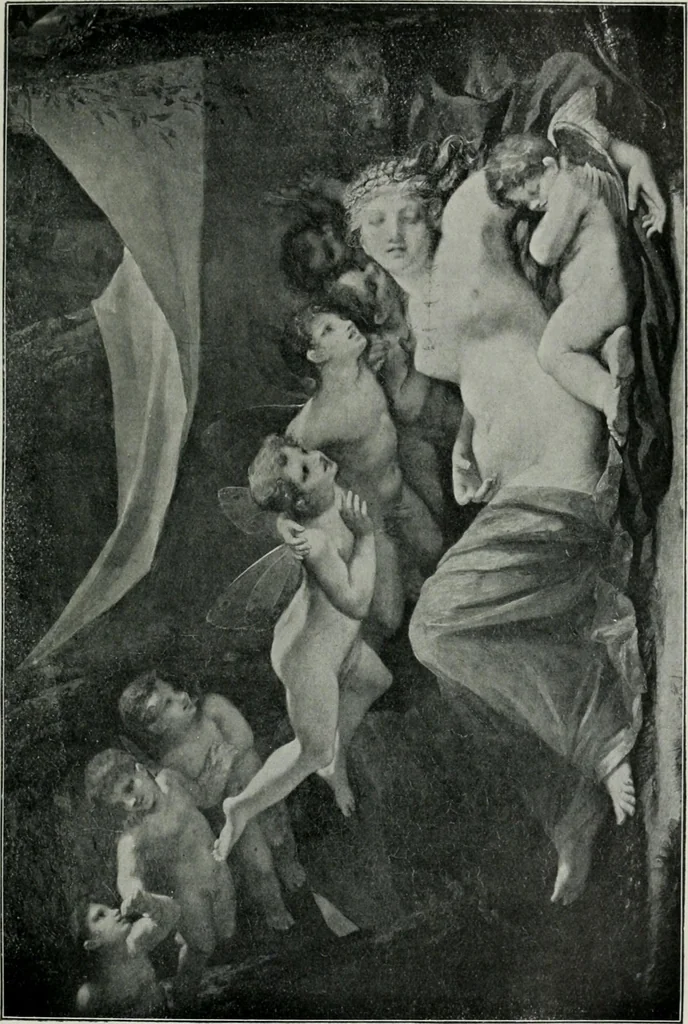 An illustration from Catalogue of the oil paintings and water colours in the Wallace collection with short notices of the painters, 1910, leaf 244
