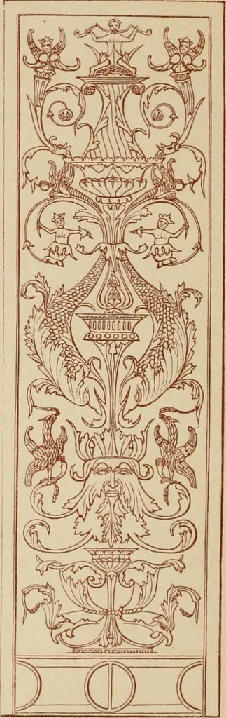 An illustration from Catalogue of ornamental casts in the possession of the Department, Third Division : the Renaissance styles, 1854, leaf 107