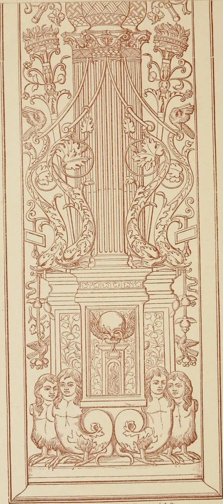 An illustration from Catalogue of ornamental casts in the possession of the Department, Third Division : the Renaissance styles, 1854, leaf 53