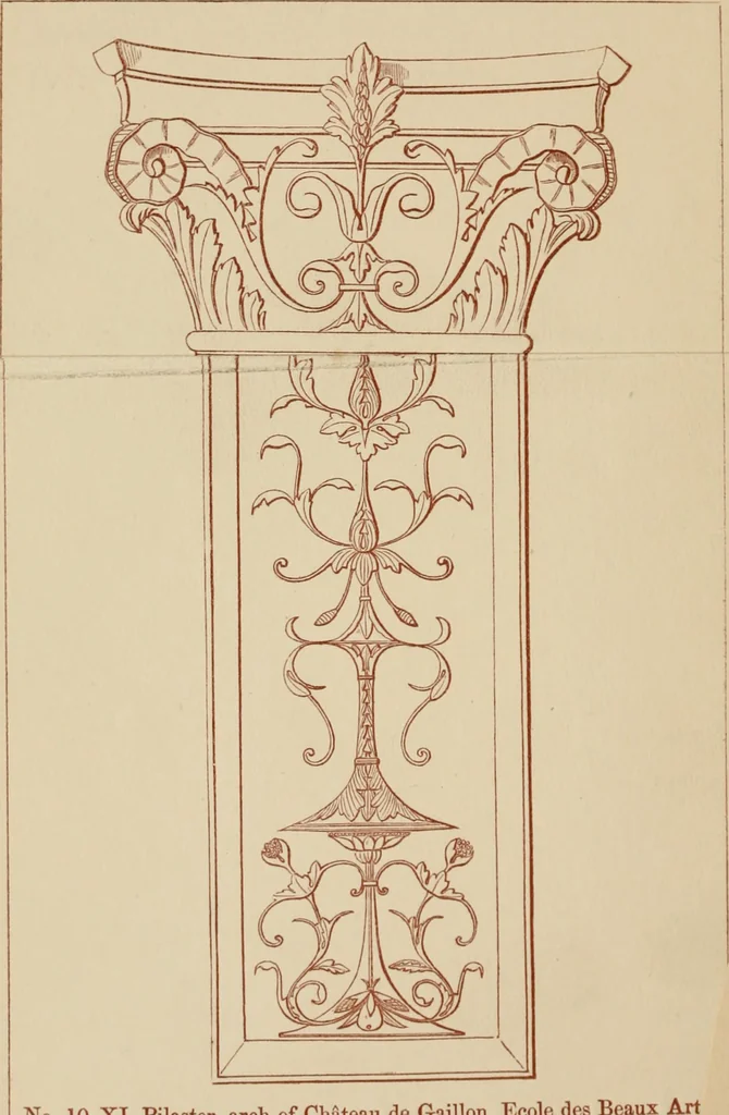 An illustration from Catalogue of ornamental casts in the possession of the Department, Third Division : the Renaissance styles, 1854, leaf 71