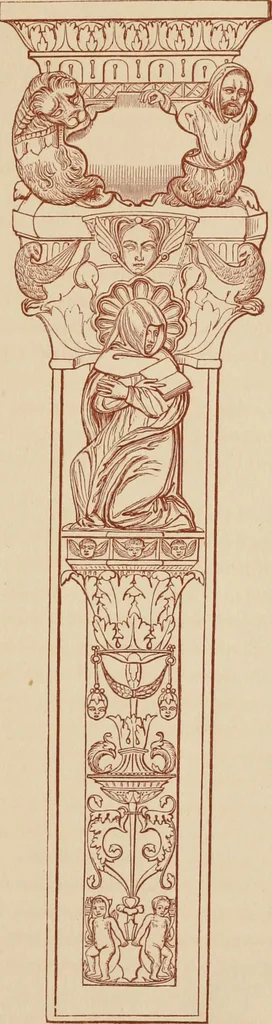 An illustration from Catalogue of ornamental casts in the possession of the Department, Third Division : the Renaissance styles, 1854, leaf 76