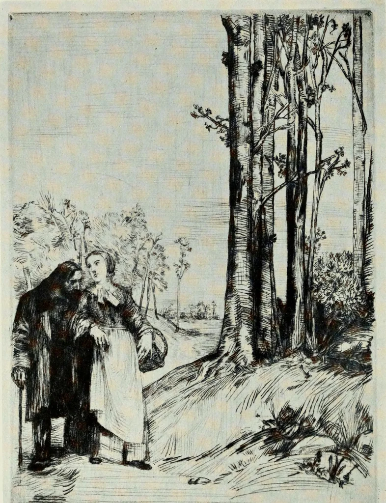 An illustration from A catalogue of paintings, drawings, etchings and lithographs, 1922, leaf 107